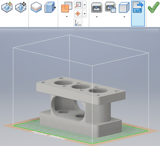 3D Printing Environment - Autodesk Inventor 2016